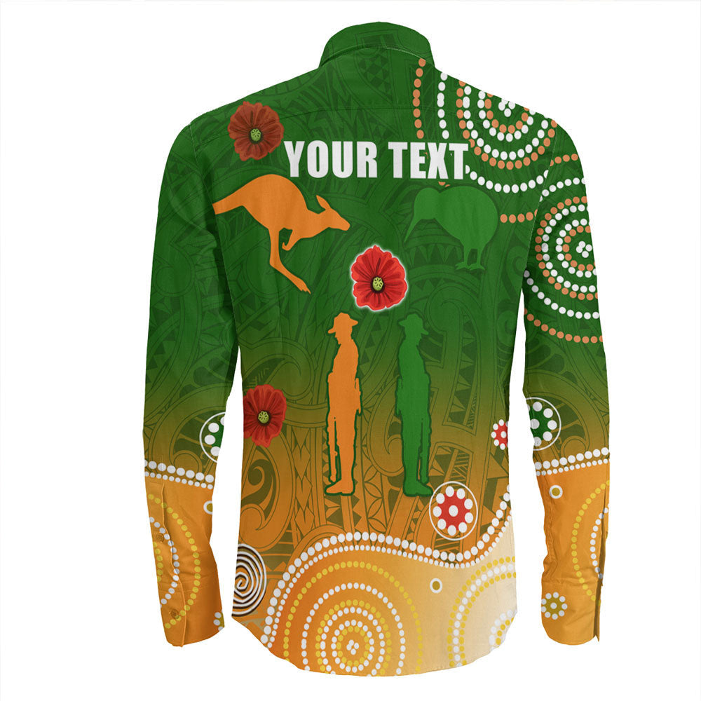 vibehoodie-clothing-custom-anzac-new-zealand-maori-australia-indigenous-long-sleeve-button-shirt