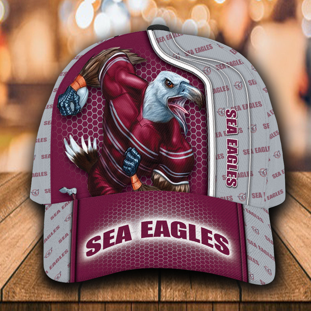 nrl-manly-warringah-sea-eagles-3d-mascost-classic-cap-custom-name
