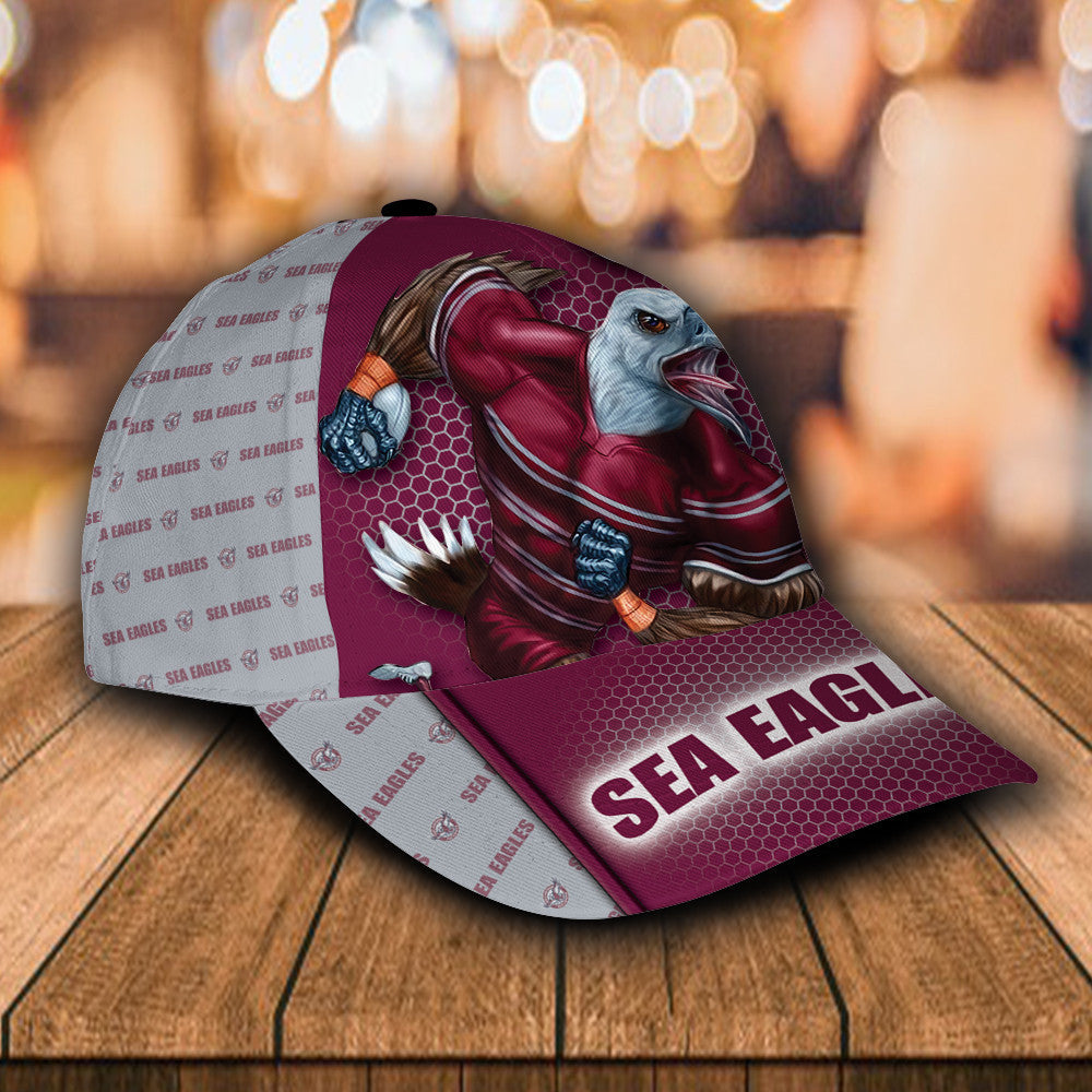 nrl-manly-warringah-sea-eagles-3d-mascost-classic-cap-custom-name