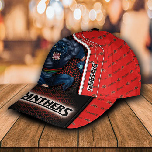 nrl-penrith-panthers-3d-mascost-classic-cap-custom-name