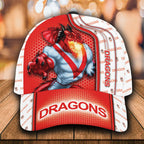nrl-st-george-illawarra-dragons-3d-mascost-classic-cap-custom-name