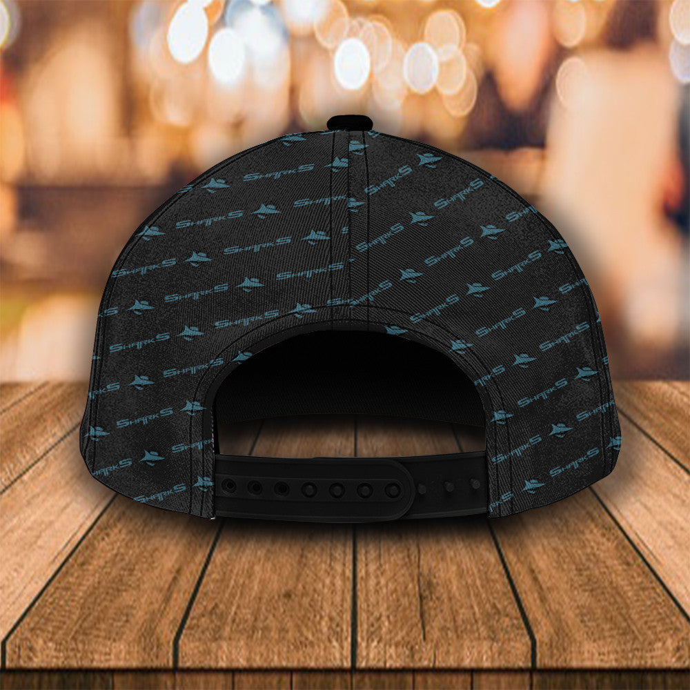 nrl-cronulla-sutherland-sharks-3d-mascost-classic-cap-custom-name