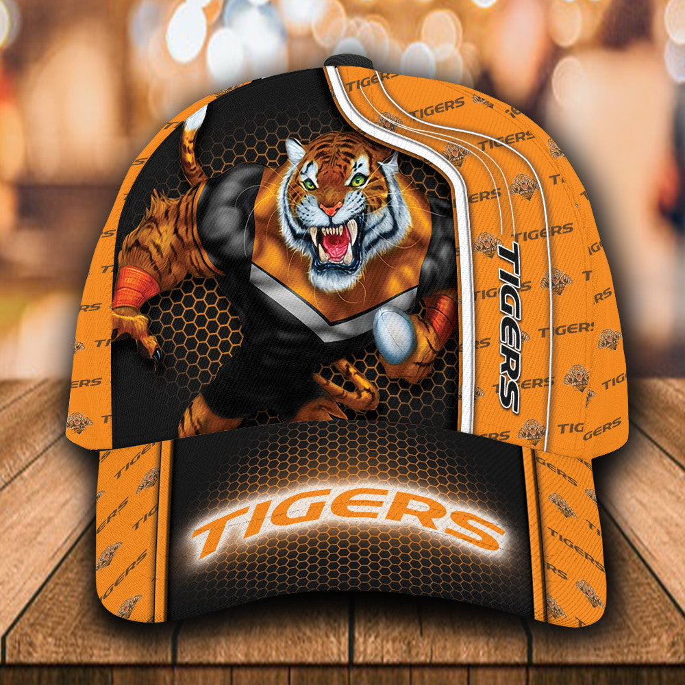 nrl-wests-tigers-3d-mascost-classic-cap-custom-name