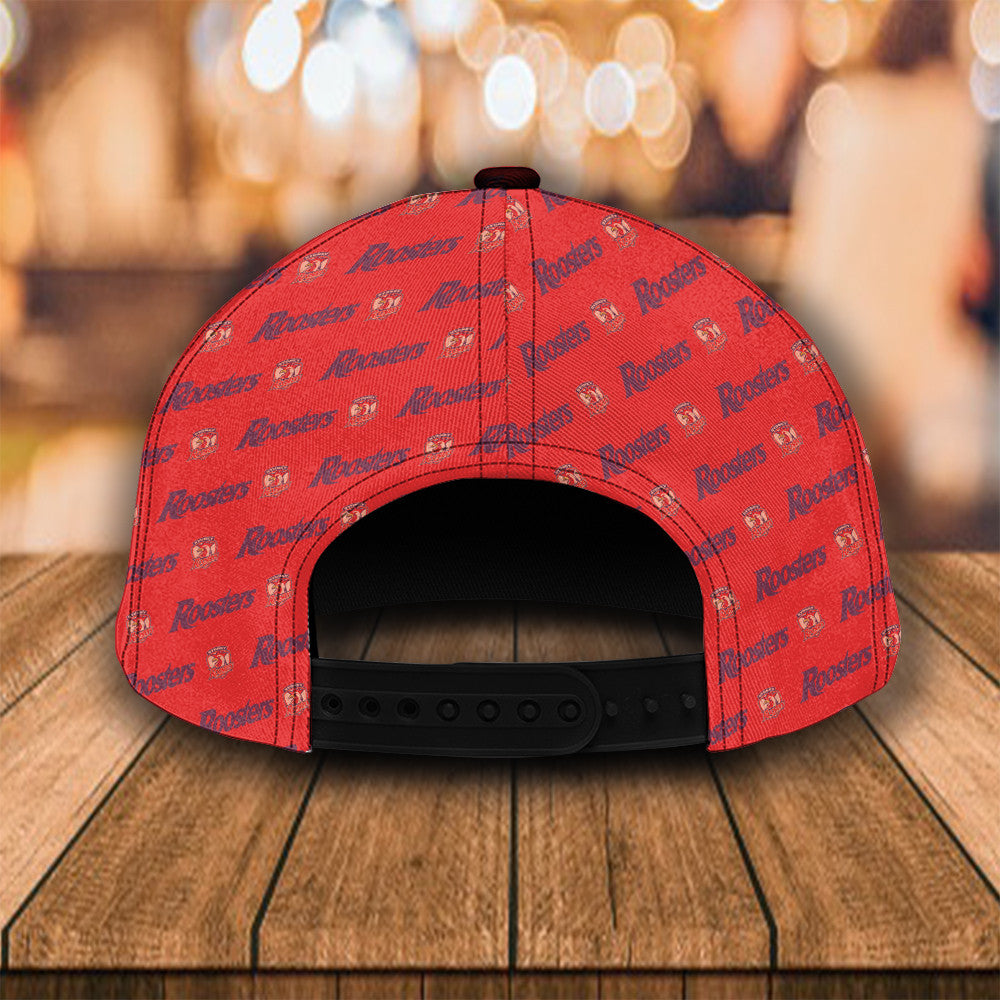 nrl-sydney-roosters-3d-mascost-classic-cap-custom-name