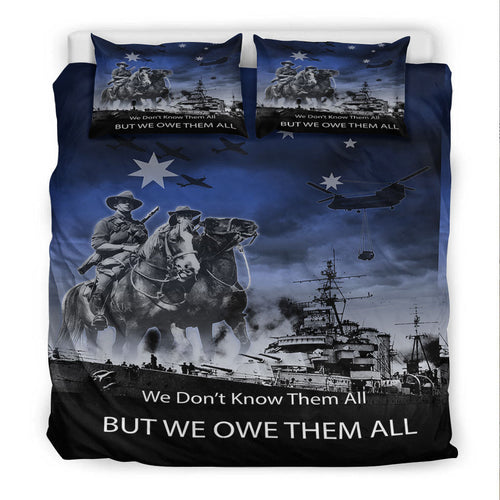 vibehoodie-bedding-set-anzac-day-australia-light-horse-bedding-set