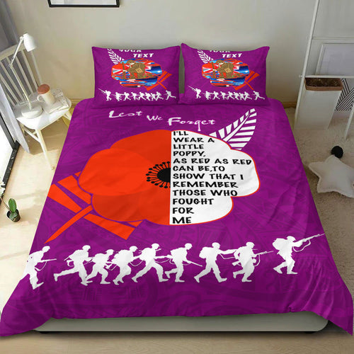 vibehoodie-bedding-set-custom-new-zealand-anzac-red-poopy-purple-bedding-set