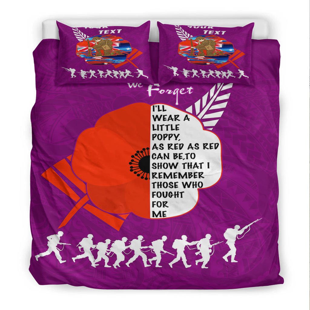 vibehoodie-bedding-set-custom-new-zealand-anzac-red-poopy-purple-bedding-set