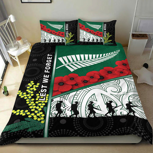 vibehoodie-bedding-set-custom-australia-indigenous-new-zealand-maori-anzac-bedding-set