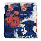 vibehoodie-bedding-set-custom-anzac-day-silhouette-soldier-bedding-set
