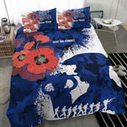 vibehoodie-bedding-set-custom-anzac-day-silhouette-soldier-bedding-set