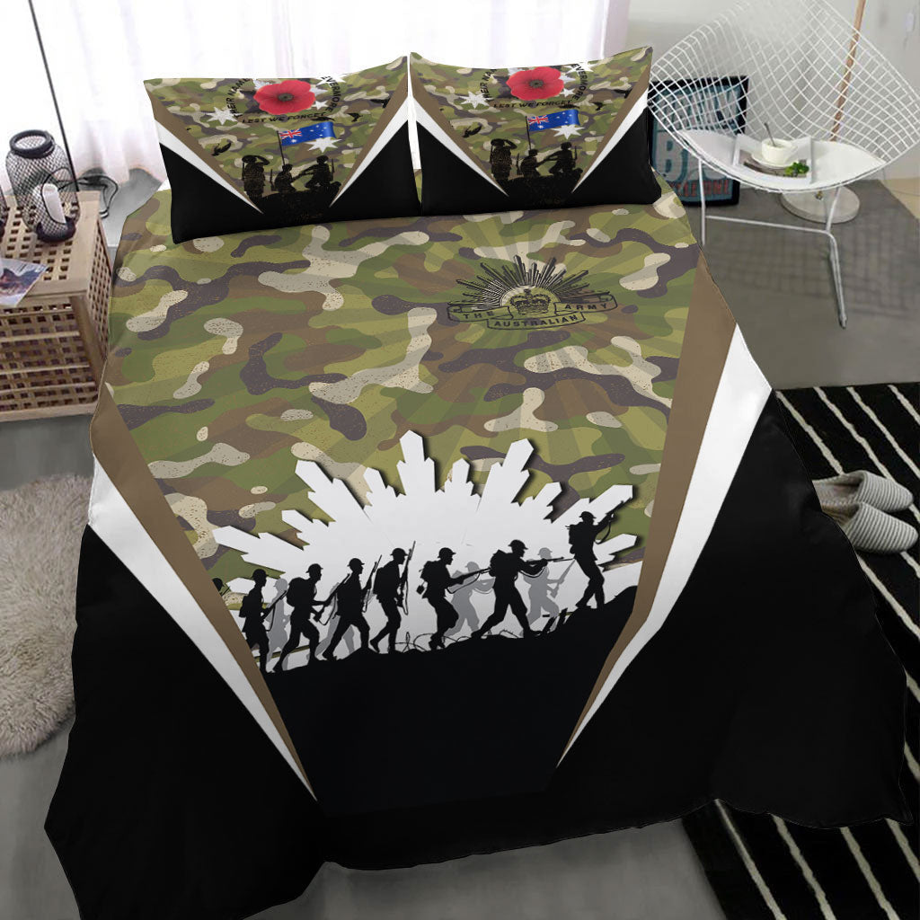 vibehoodie-bedding-set-anzac-day-their-name-liveth-for-evermore-bedding-set