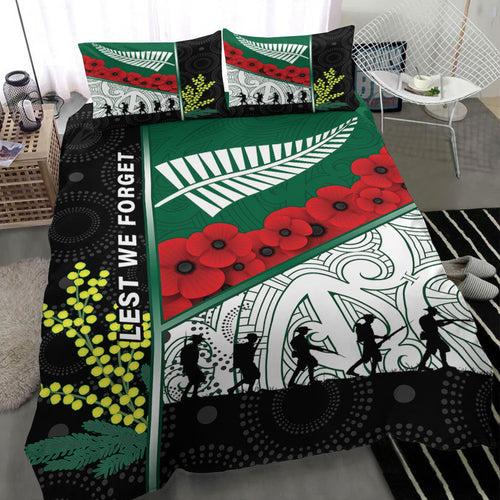 vibehoodie-bedding-set-australia-indigenous-new-zealand-maori-anzac-bedding-set