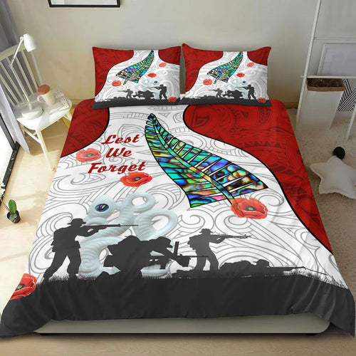 vibehoodie-bedding-set-new-zealand-anzac-fern-maori-bedding-set