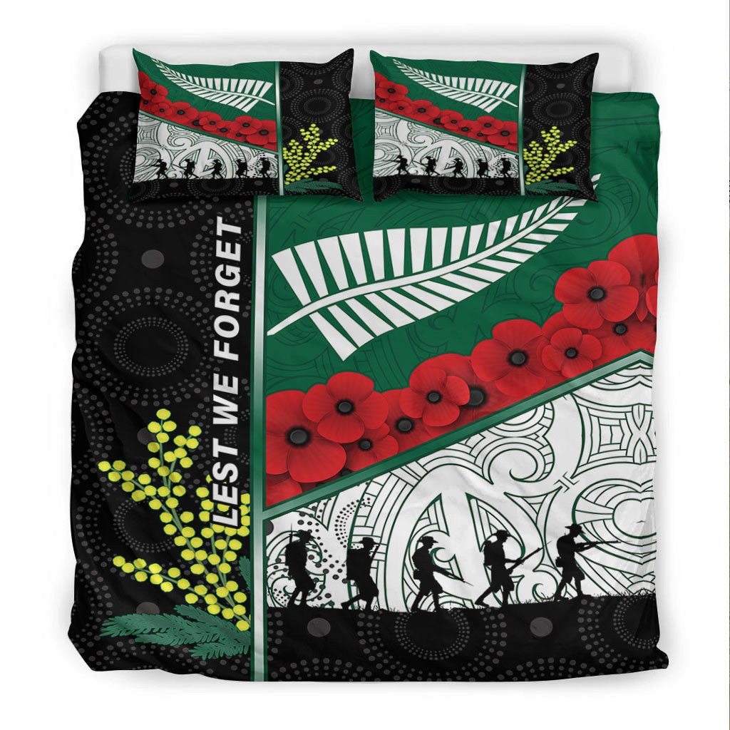 vibehoodie-bedding-set-australia-indigenous-new-zealand-maori-anzac-bedding-set