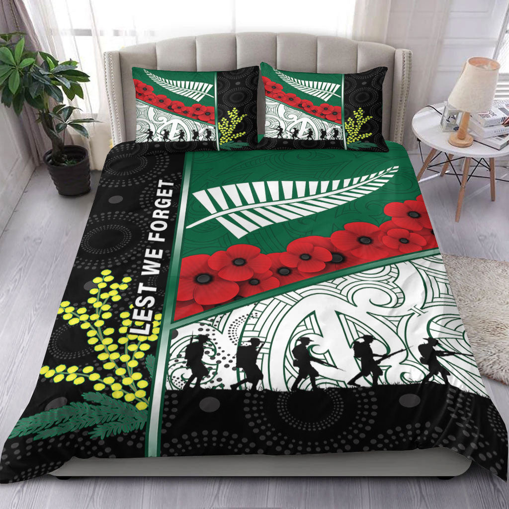 vibehoodie-bedding-set-australia-indigenous-new-zealand-maori-anzac-bedding-set