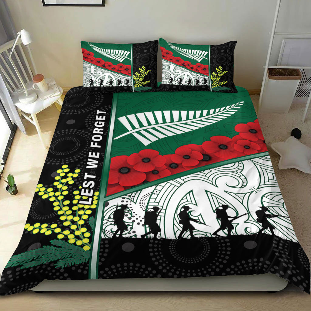 vibehoodie-bedding-set-australia-indigenous-new-zealand-maori-anzac-bedding-set