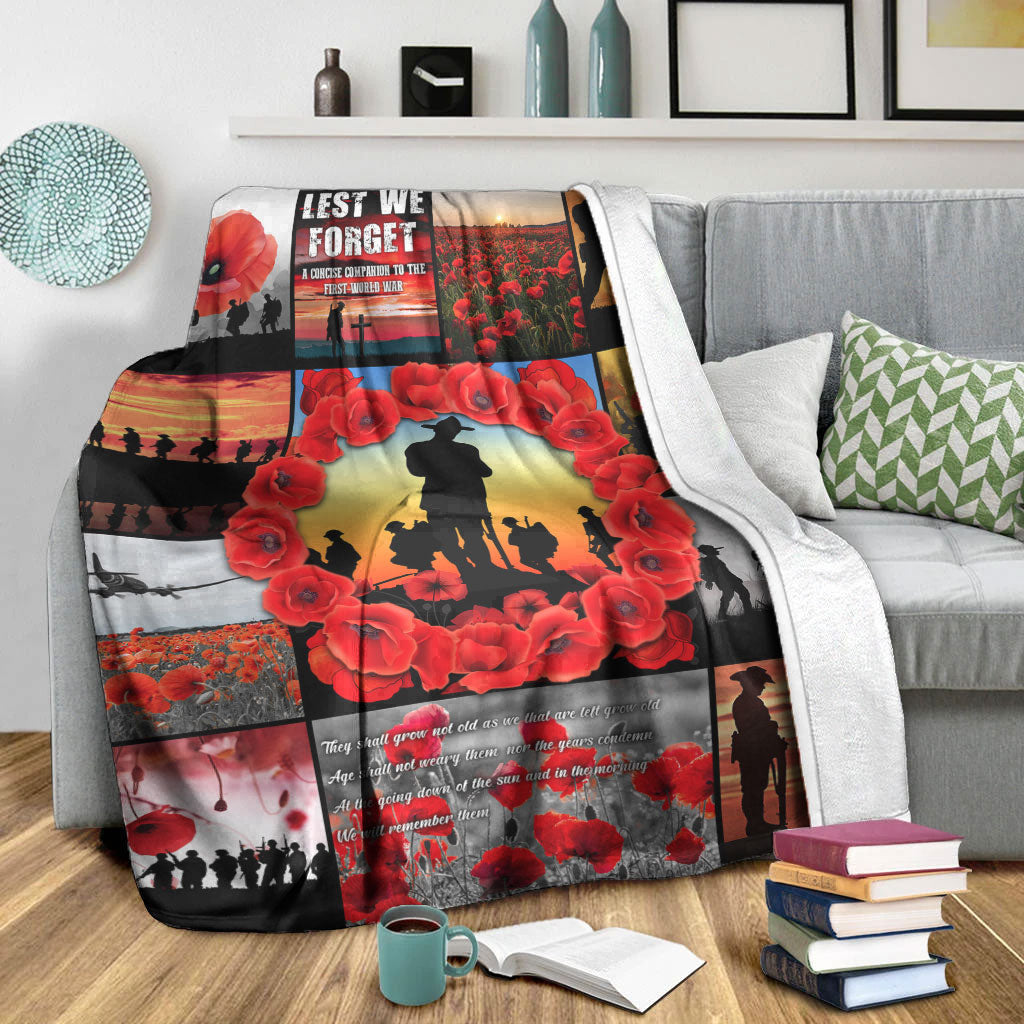 vibehoodie-blanket-anzac-day-lest-we-forget-banner-premium-blanket