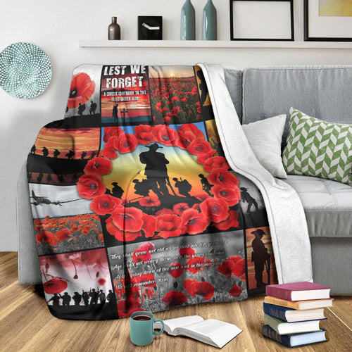 vibehoodie-blanket-anzac-day-lest-we-forget-banner-premium-blanket