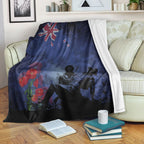 vibehoodie-blanket-new-zealand-anzac-day-soldier-poppy-camouflage-premium-blanket