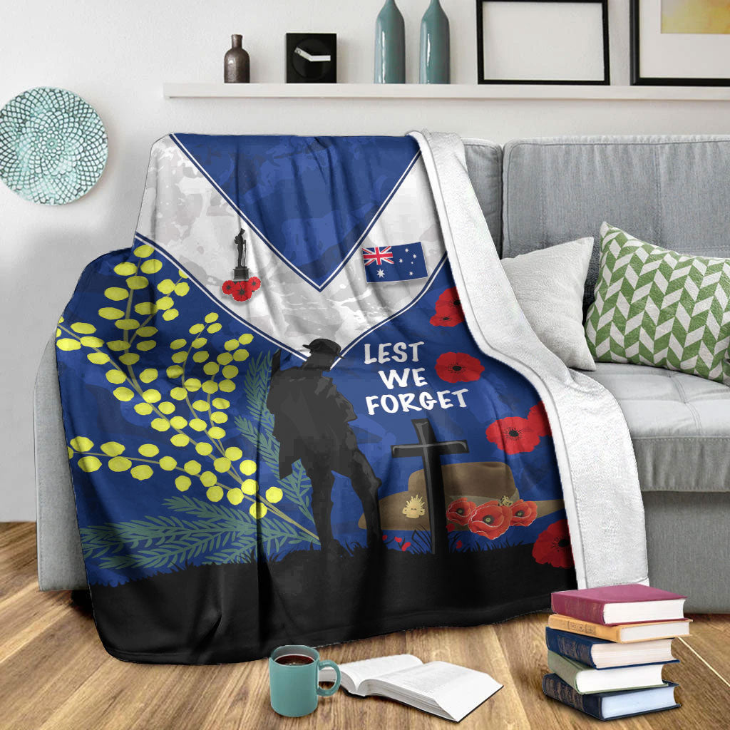 vibehoodie-blanket-australia-anzac-lest-we-forget-2022-premium-blanket