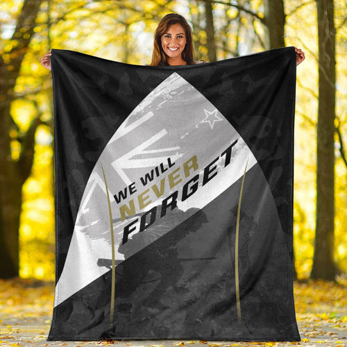 vibehoodie-blanket-custom-anzac-day-we-will-never-forget-premium-blanket