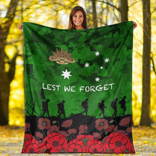 vibehoodie-blanket-australia-anzac-day-camouflage-poppy-premium-blanket