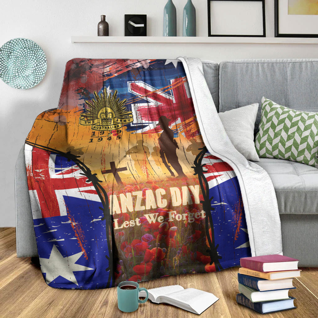 vibehoodie-blanket-anzac-day-world-war-ii-commemoration-39-45-premium-blanket
