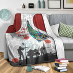 vibehoodie-blanket-custom-new-zealand-anzac-fern-maori-premium-blanket