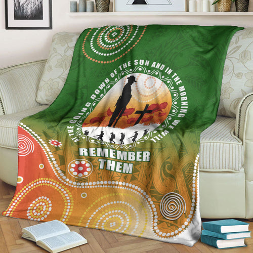 vibehoodie-blanket-custom-anzac-new-zealand-maori-australia-indigenous-premium-blanket