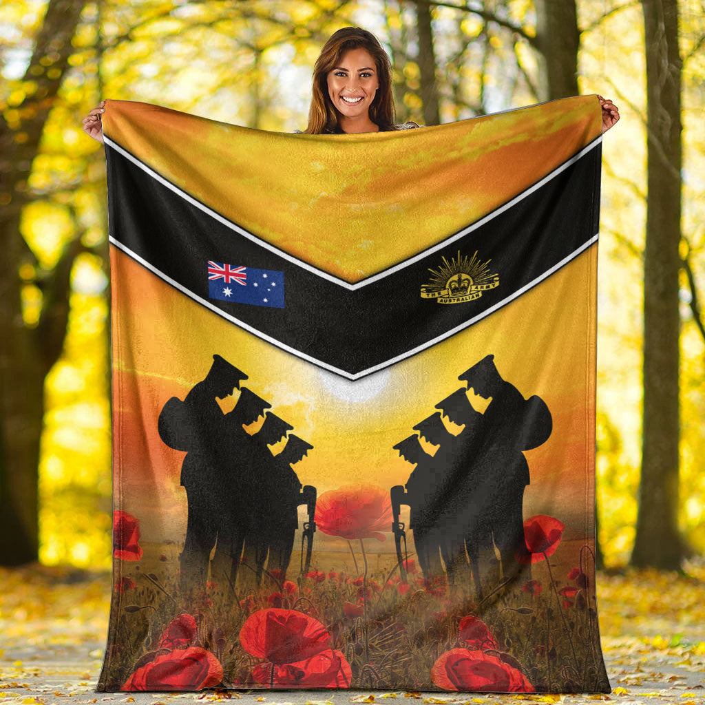 vibehoodie-blanket-australia-standing-guard-anzac-day-premium-blanket