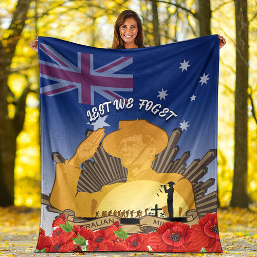 vibehoodie-blanket-australia-anzac-day-soldier-salute-premium-blanket