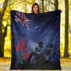 vibehoodie-blanket-new-zealand-anzac-day-soldier-poppy-camouflage-premium-blanket