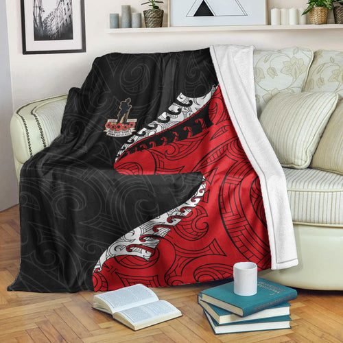 vibehoodie-blanket-anzac-poppy-fern-premium-blanket