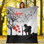 vibehoodie-blanket-new-zealand-anzac-lest-we-forget-remebrance-day-white-premium-blanket