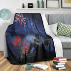 vibehoodie-blanket-new-zealand-anzac-day-soldier-poppy-camouflage-premium-blanket