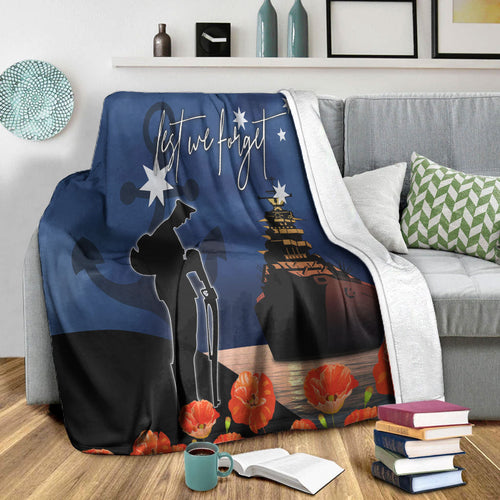 vibehoodie-blanket-anzac-day-navy-blue-premium-blanket