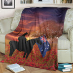 vibehoodie-blanket-australia-lest-we-forget-light-horse-silhouette-premium-blanket
