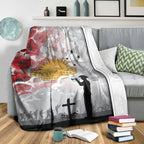 vibehoodie-blanket-anzac-day-lest-we-forget-camouflage-poppy-premium-blanket