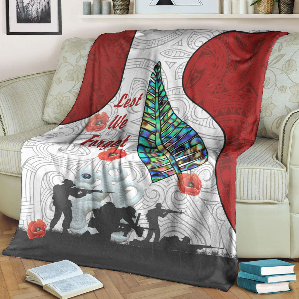 vibehoodie-blanket-new-zealand-anzac-fern-maori-premium-blanket