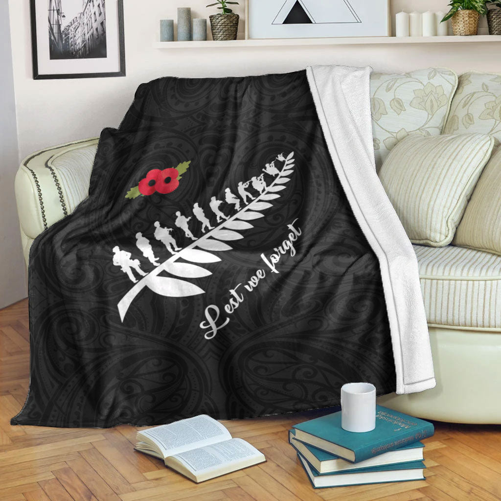 vibehoodie-blanket-anzac-fern-lest-we-forget-premium-blanket