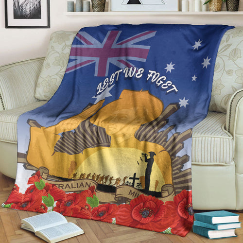 vibehoodie-blanket-australia-anzac-day-soldier-salute-premium-blanket