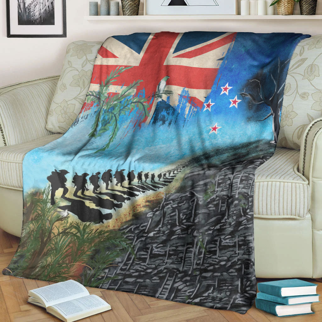 vibehoodie-blanket-new-zealand-anzac-day-lest-we-forget-premium-blanket