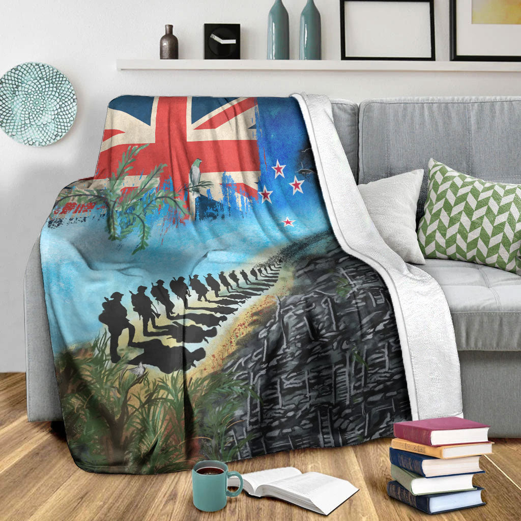 vibehoodie-blanket-new-zealand-anzac-day-lest-we-forget-premium-blanket