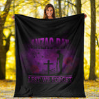 vibehoodie-blanket-anzac-day-remember-australia-new-zealand-purple-premium-blanket