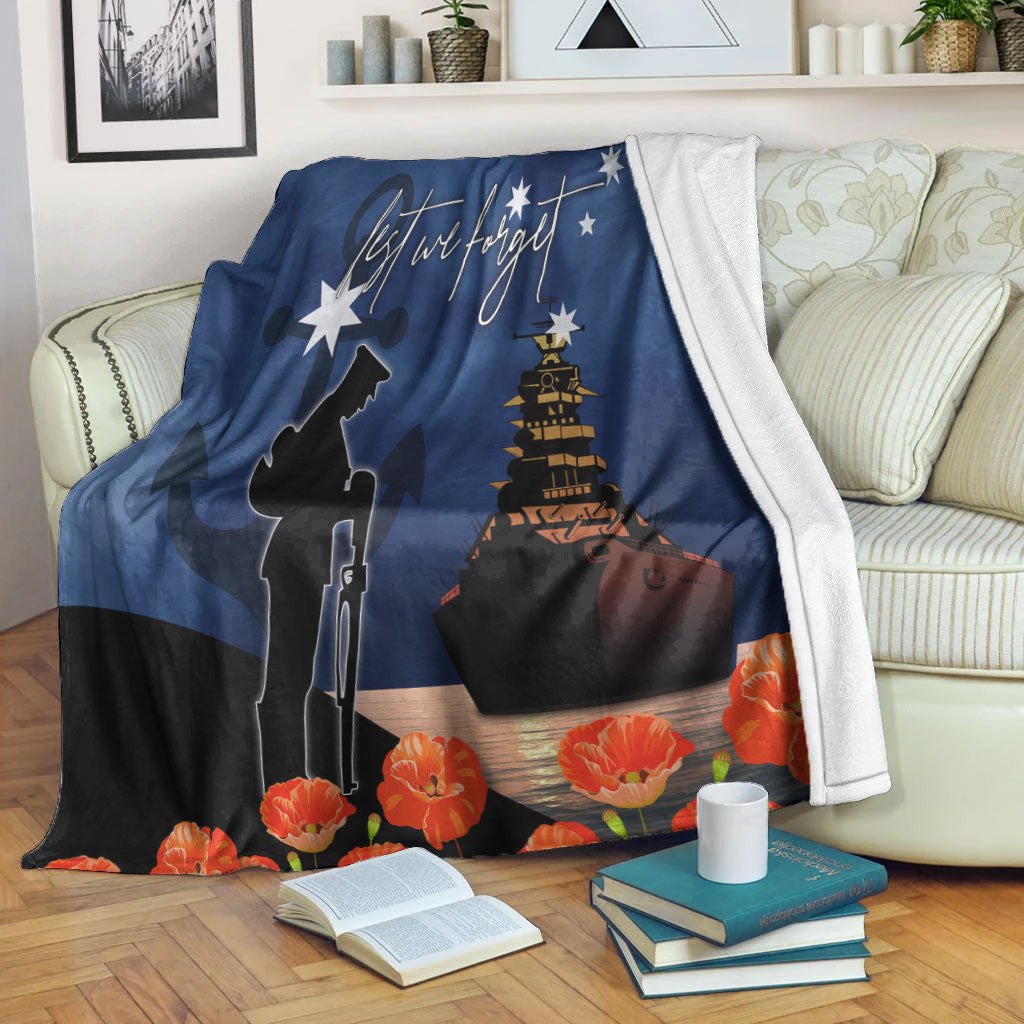 vibehoodie-blanket-anzac-day-navy-blue-premium-blanket