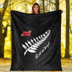 vibehoodie-blanket-anzac-fern-lest-we-forget-premium-blanket