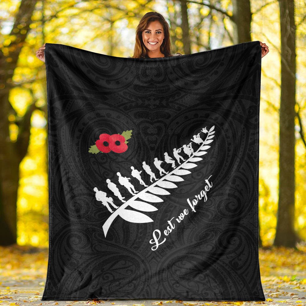 vibehoodie-blanket-anzac-fern-lest-we-forget-premium-blanket