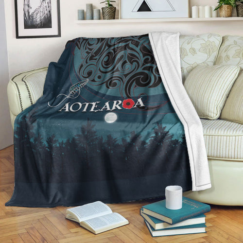 vibehoodie-blanket-new-zealand-paua-silver-fern-poppy-premium-blanket