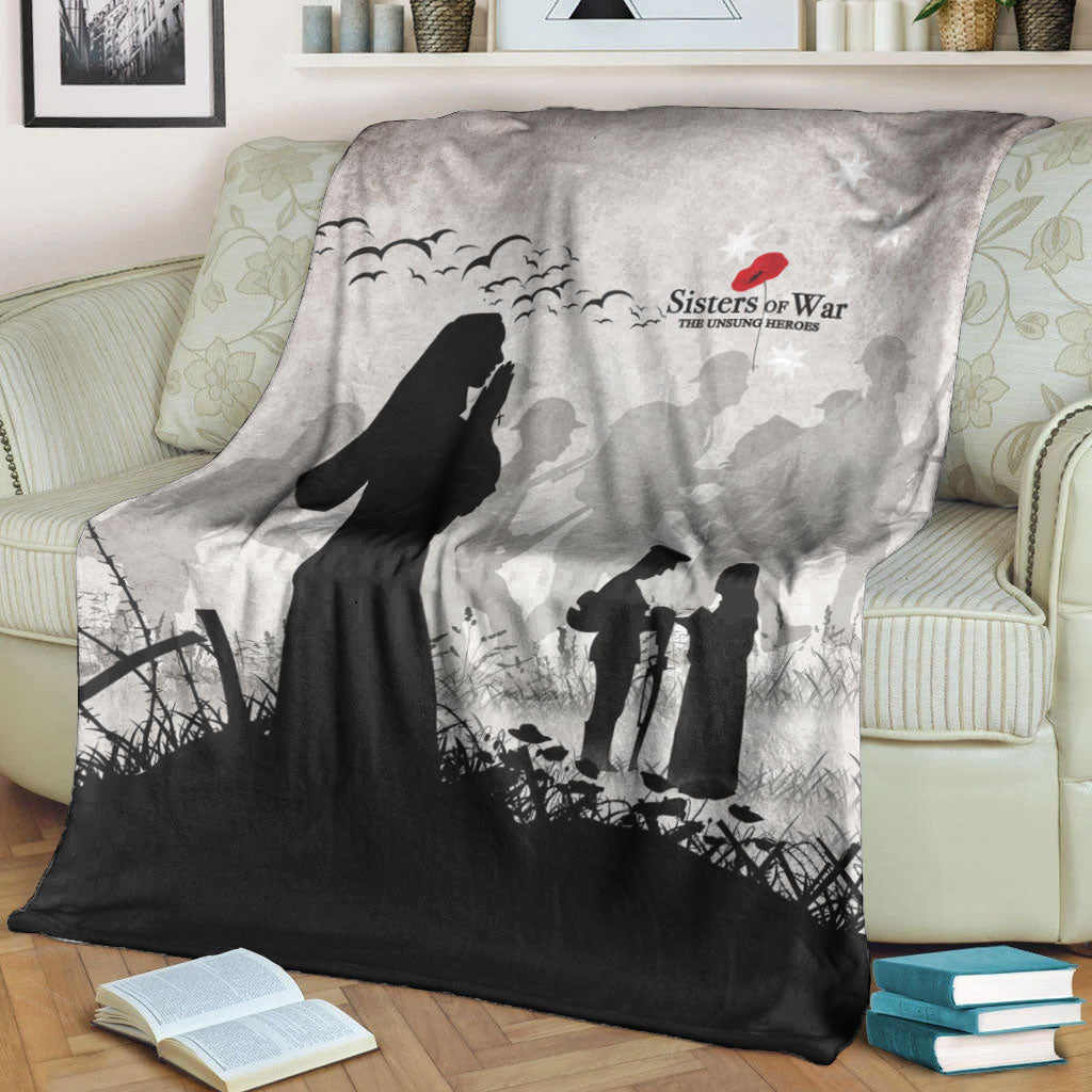 vibehoodie-blanket-anzac-day-sisters-of-war-the-unsung-heroes-premium-blanket