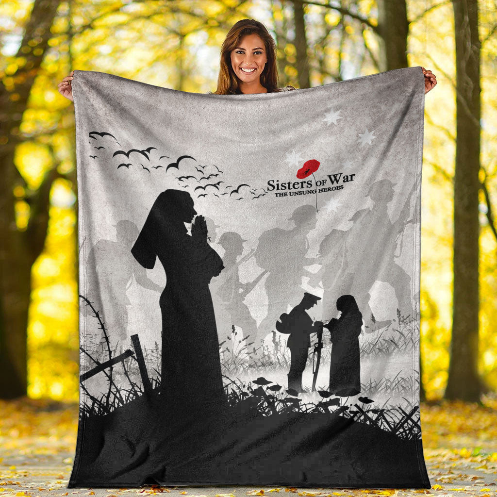 vibehoodie-blanket-anzac-day-sisters-of-war-the-unsung-heroes-premium-blanket